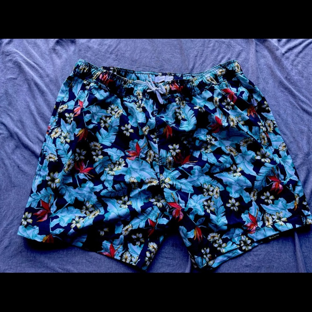 Onia Charles 7" Swim Trunks, Men's Size 2XL New Bad B Style $285
